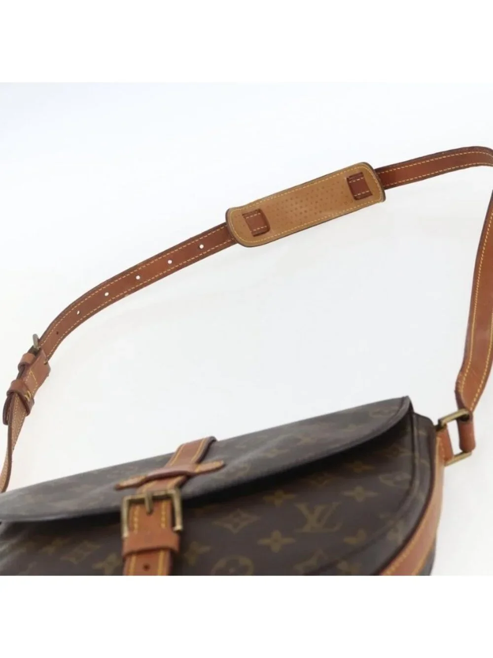 Authentic LOUIS VUITTON Monogram Chantilly GM Shoulder Bag M51232 LV
